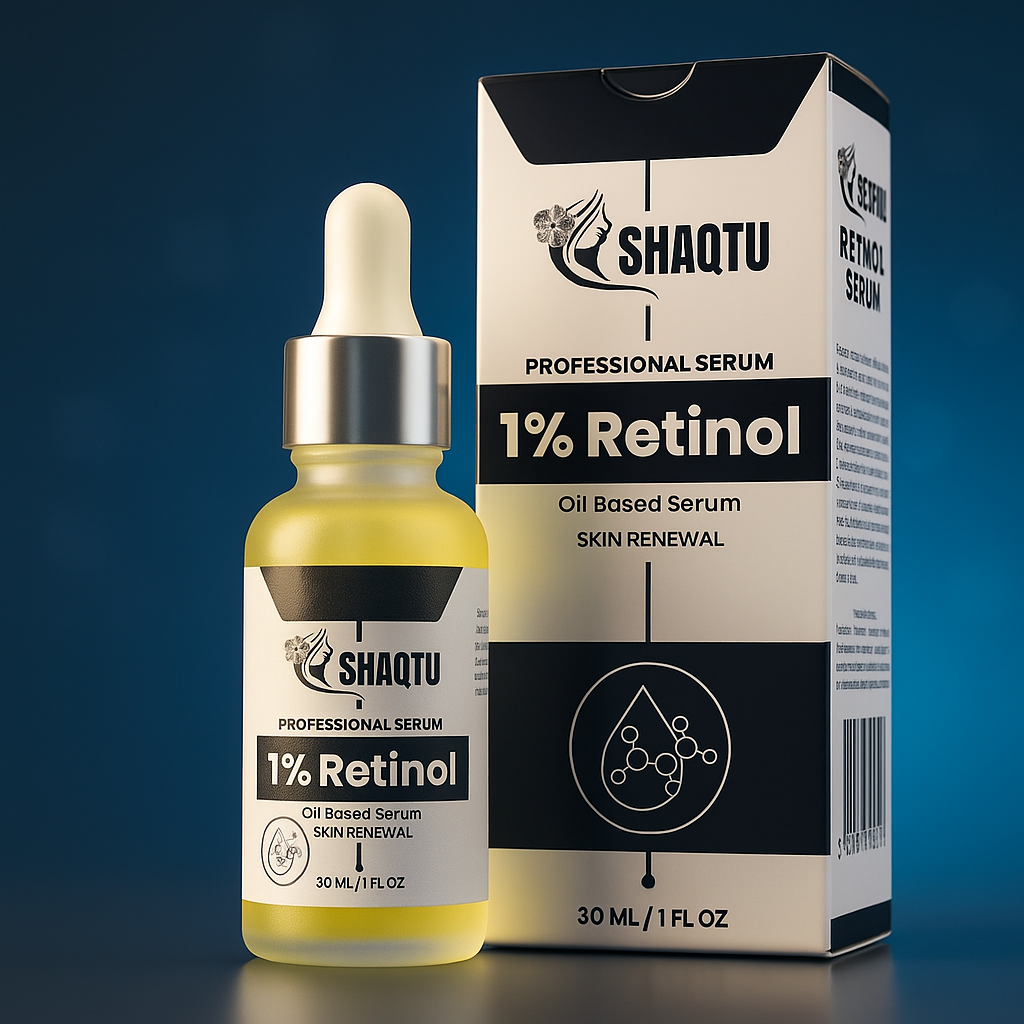 Retinol Serum 1% (30ml) – Anti-Aging, Fine Line & Texture Smoother